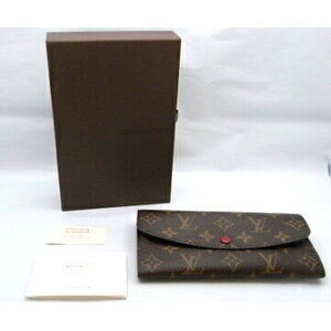 Louis Vuitton Portefeuille Emilie Monogram WalletZip Closed Long Wallet